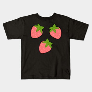 Sweet Strawberries Kids T-Shirt